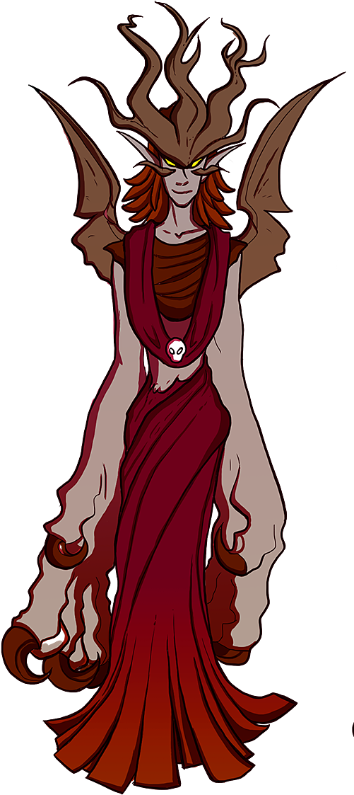 Handdemon - Illustration (509x1234), Png Download