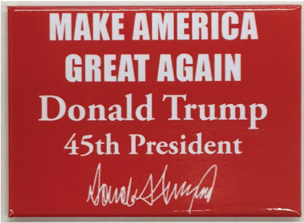 Trump Make America Great Again Kitchen Refrigerator (570x760), Png Download