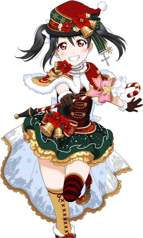 Transparent - Idolized - Love Live Nico Christmas (1024x1024), Png Download