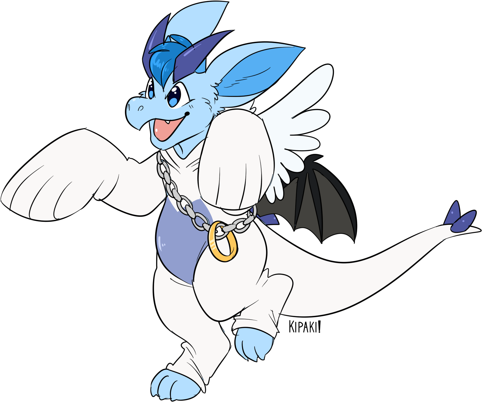 Lugia Costume [dc] - Cartoon (1648x1380), Png Download