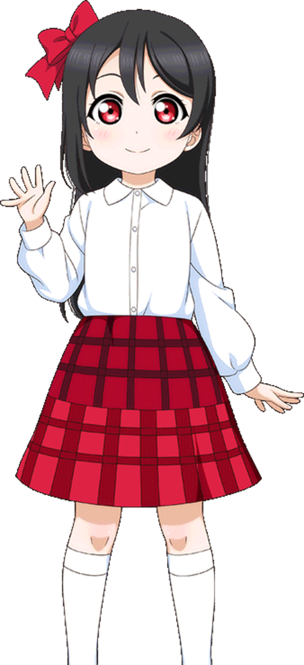 Llsif Young Nico - Nico Yazawa Child (338x739), Png Download
