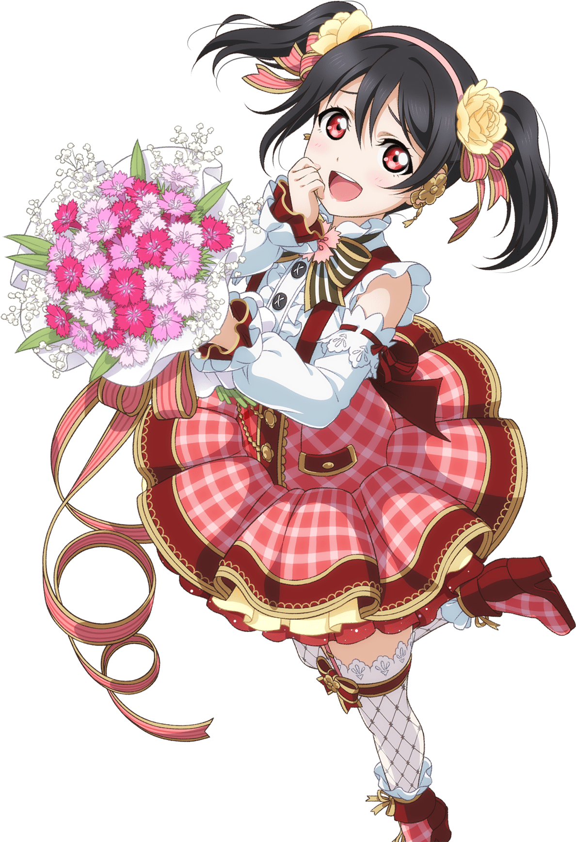 Download Png - Nico Flower Bouquet Cosplay (2800x2000), Png Download