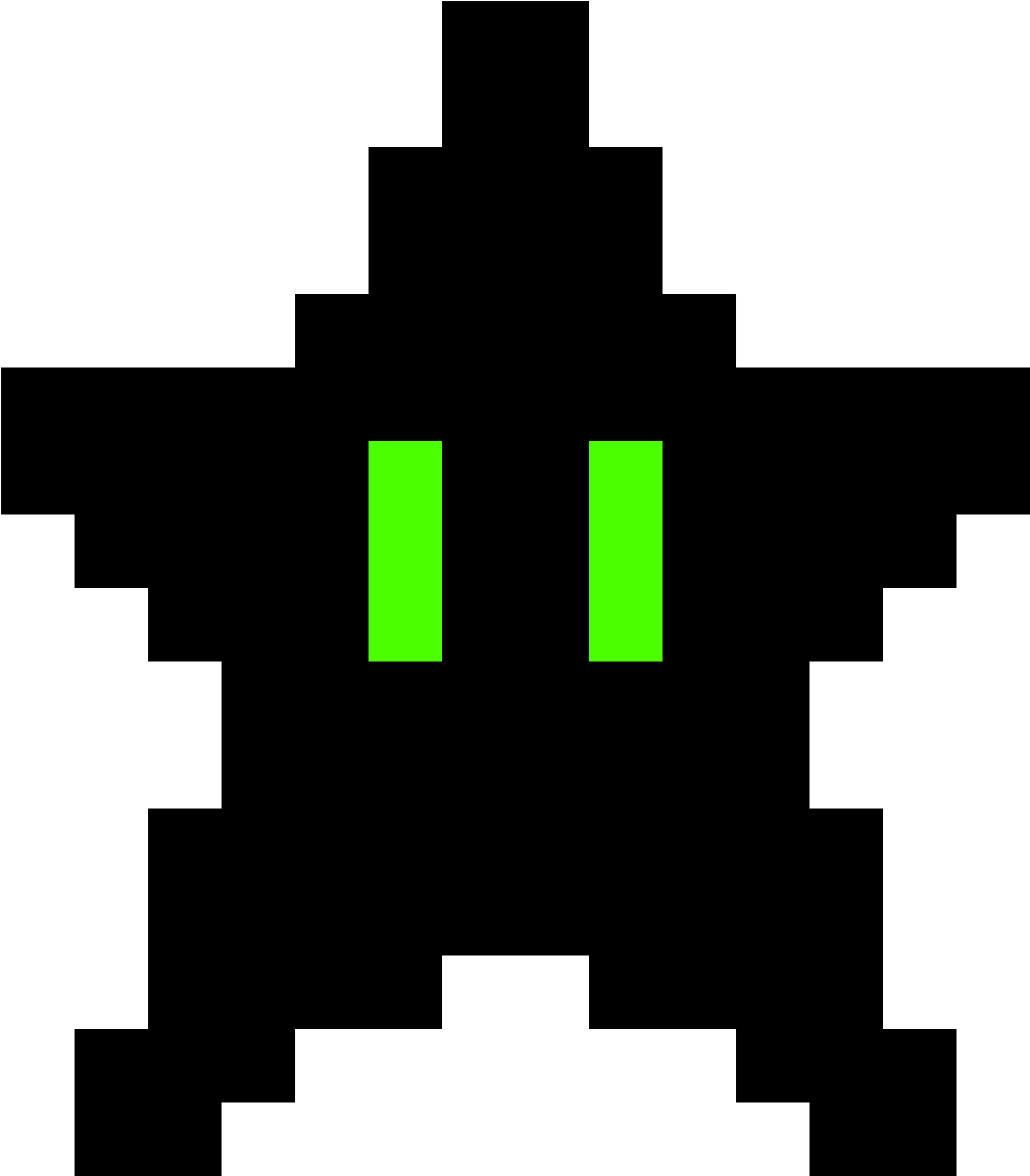 A Super Mario Bros - Super Mario Star Pixel Art (1119x1119), Png Download