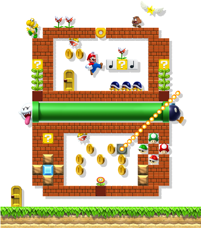 A-nintendo Selects Super Mario Maker - Mario Series (460x460), Png Download