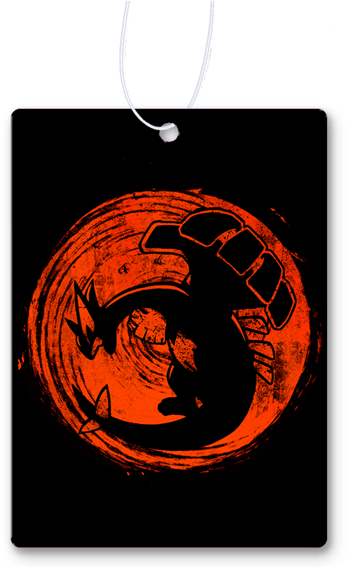 Red Sun Lugia Air Freshener - Pendant (800x800), Png Download