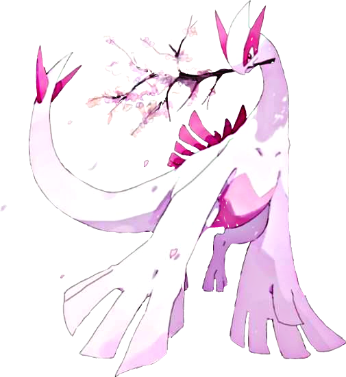 Pokemon Lugia Lugiashiny Schillernd Shinypokemon Beauti - Picsart Photo Studio (505x551), Png Download
