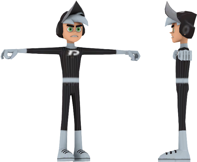 Download Zip Archive - Nicktoons Mlb Danny Phantom (750x650), Png Download
