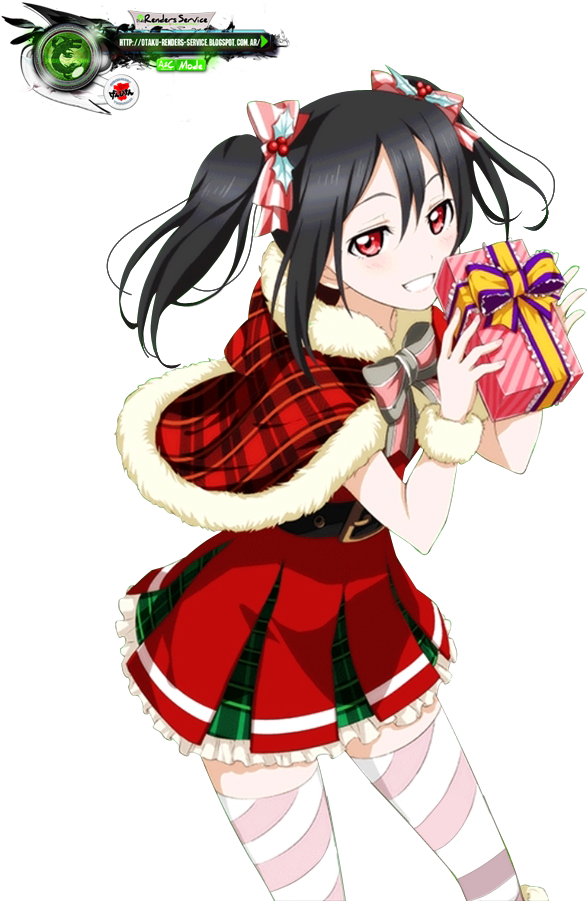 Information - Nico Yazawa Christmas Cosplay (640x900), Png Download