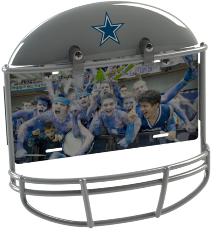 Dallas Cowboys Helmet Frame - Dallas (450x480), Png Download