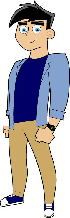 Danny Phantom Adult Png (238x743), Png Download