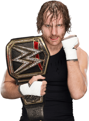 Dean Ambrose Belt Winner - Dean Ambrose Campeon 2016 (400x400), Png Download
