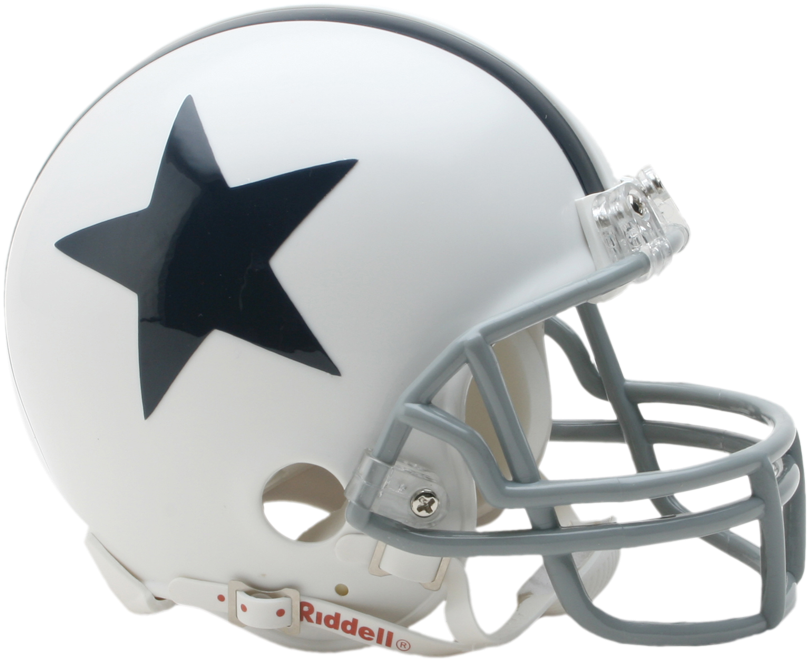 Dallas Cowboys 1960 To 1963 Riddell Mini Replica Throwback - Eagle Football Helmet (900x812), Png Download