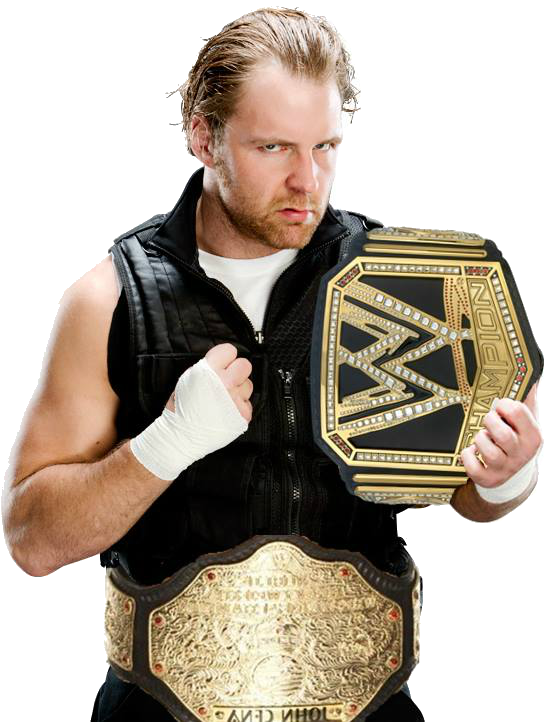 Dean Ambrose Wwe World Heavyweight Champion - Wwe Championship Commemorative Professional Title Belt, (545x722), Png Download