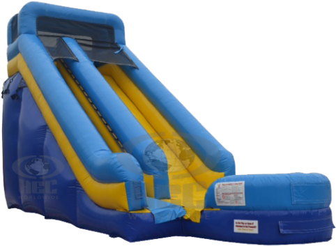 Super Splash - 18 Foot Tall Water Slide (600x600), Png Download