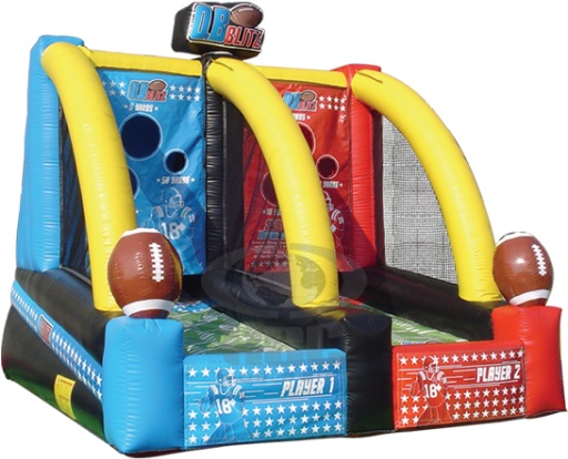 Qb Blitz - Inflatable (600x600), Png Download