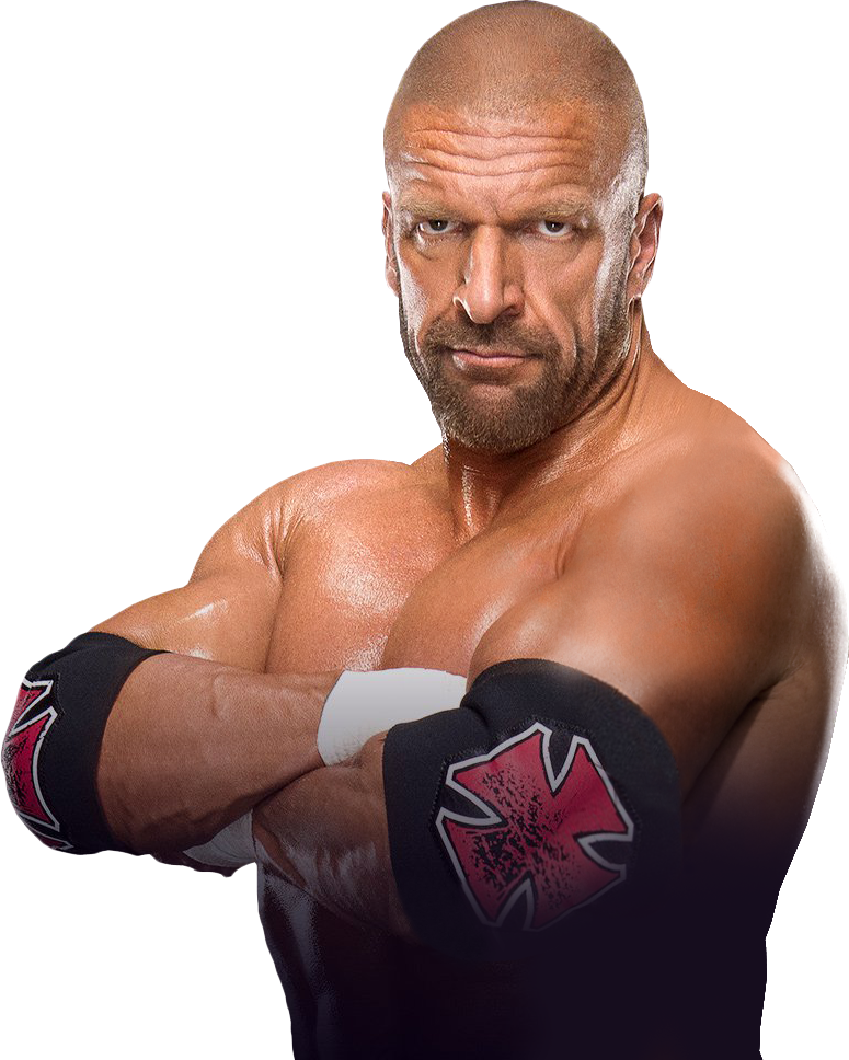 13 Aug - Triple H And Stephanie Mcmahon (775x968), Png Download