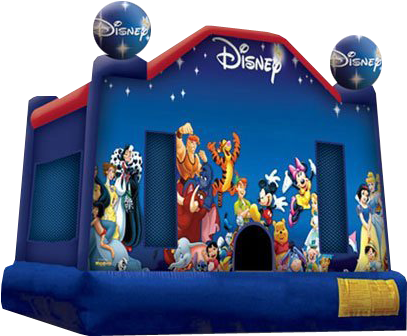 Rent The World Of Disney Bounce House - Disney Bounce House (500x338), Png Download