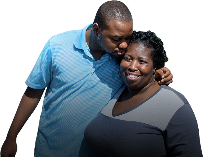 Healthy Man And Woman Embracing - Hug (1200x690), Png Download