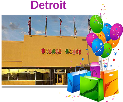 Detroit Bounce House - Feliz Y Bendecido Cumpleaños Sobrino (425x351), Png Download