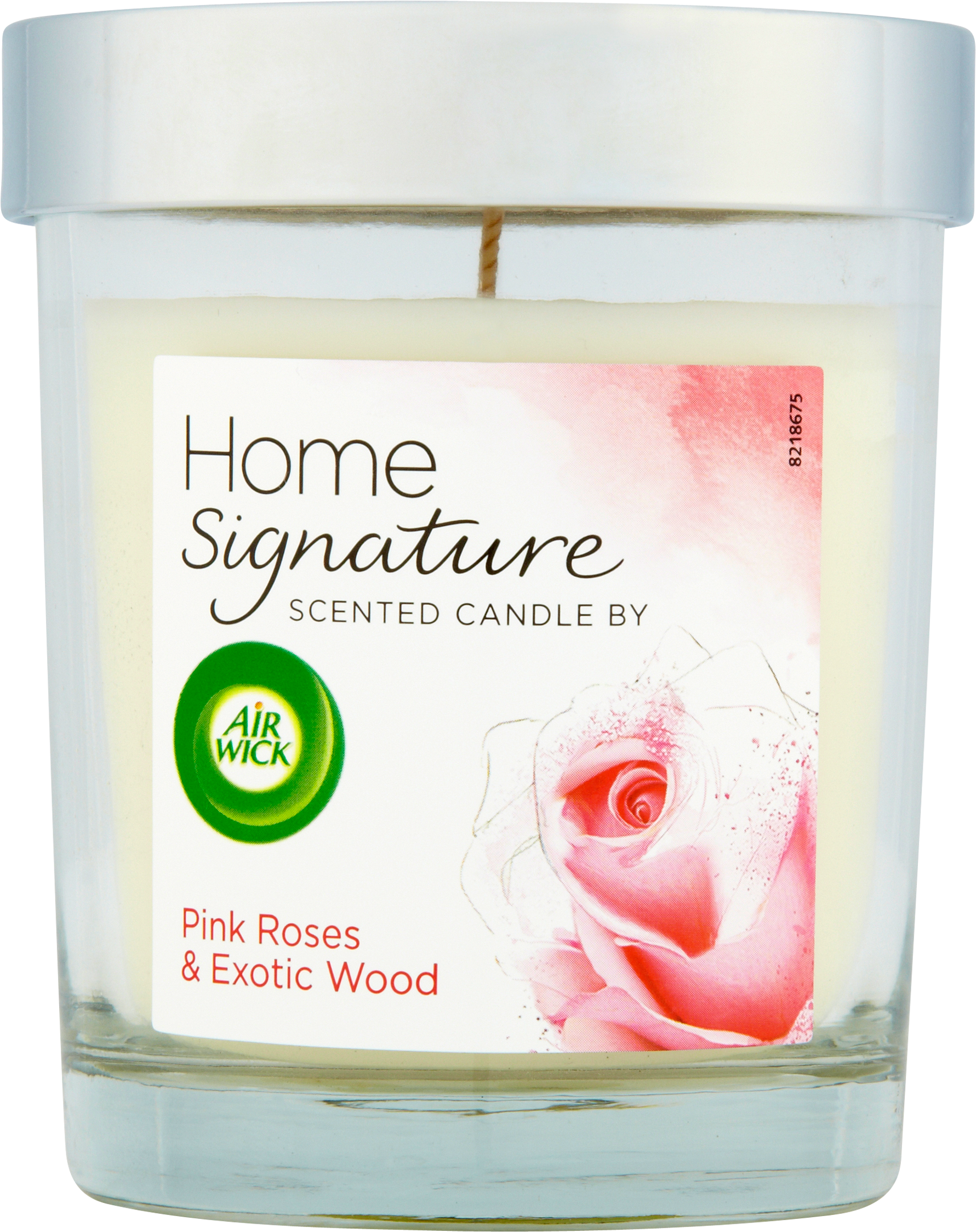 Air Wick Home Signature Lidded Candle- Pink Roses & - Air Wick Home Signature Candle Pink Roses (2365x2365), Png Download