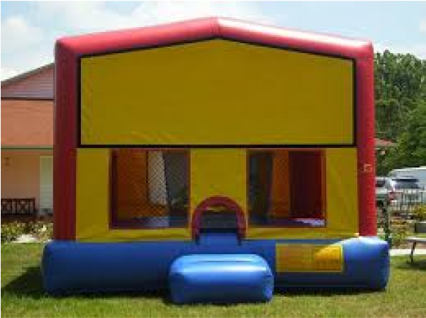 Large Bounce House - Inflatable Castle (600x600), Png Download