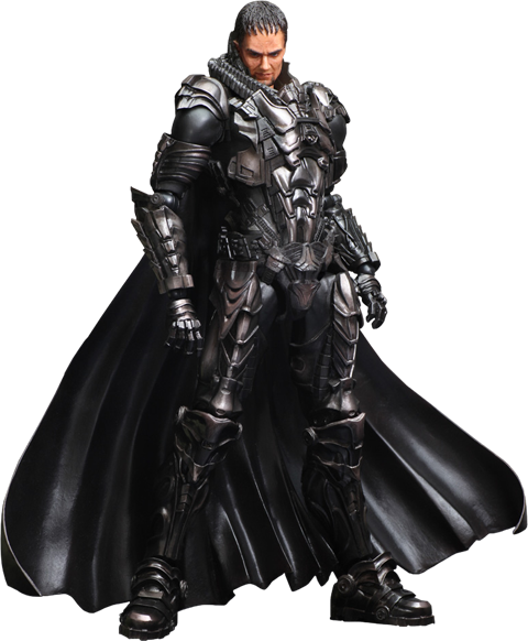 Man Of Steel Play Arts Kai General Zod Figure By Square - Play Arts General Zod (480x582), Png Download