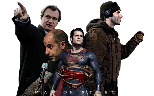 Man Of Steel Christopher Nolan Zack Snyder David S - Man Of Steel (640x400), Png Download