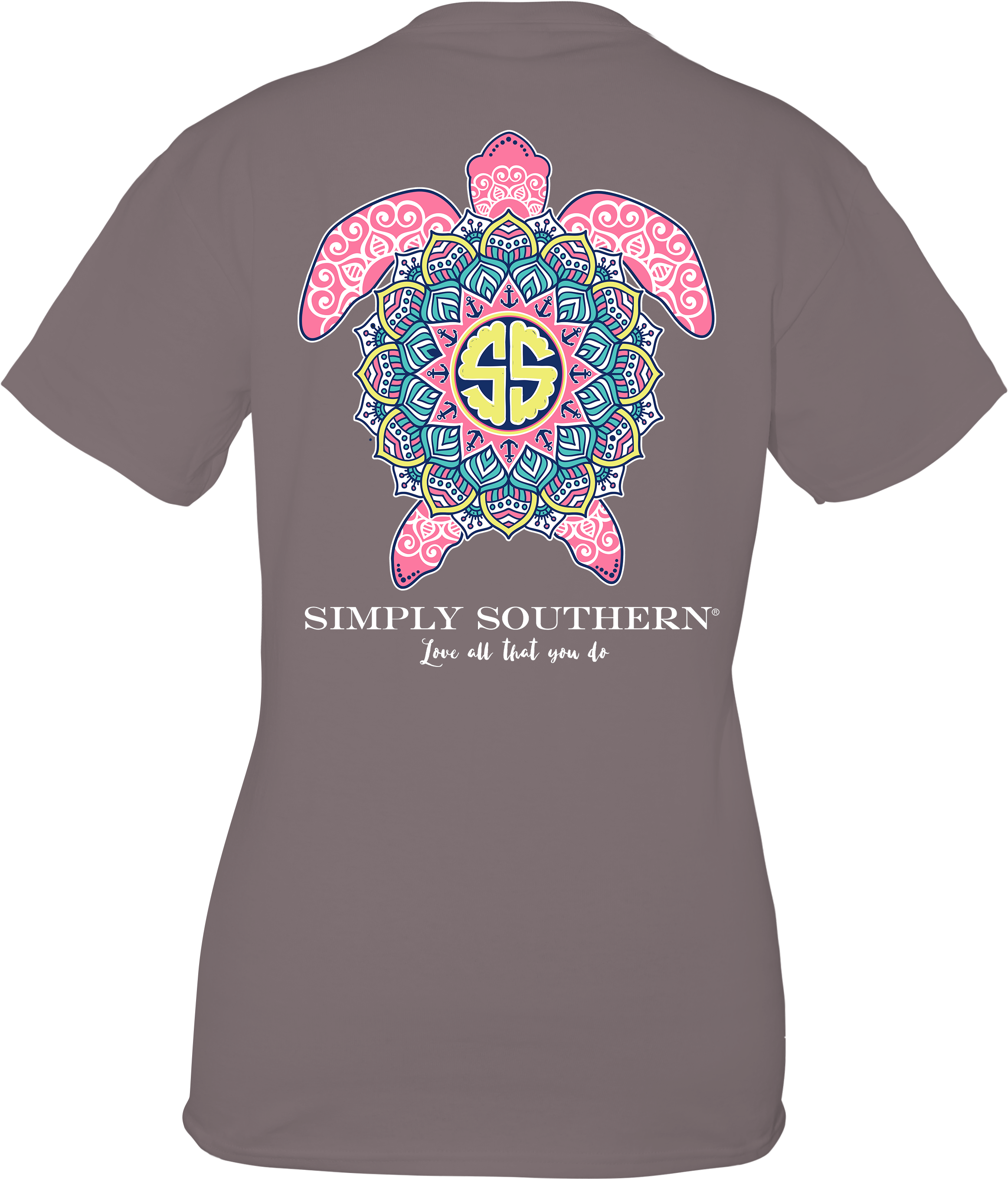 Bohoturtle-steel V=1497020307 - Simply Southern Unicorn (2423x2820), Png Download