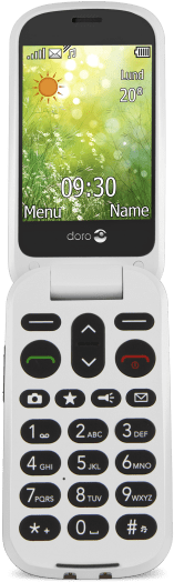 The Doro 6050 Is A Flip Phone That Comes With All The - Doro Phone (542x542), Png Download