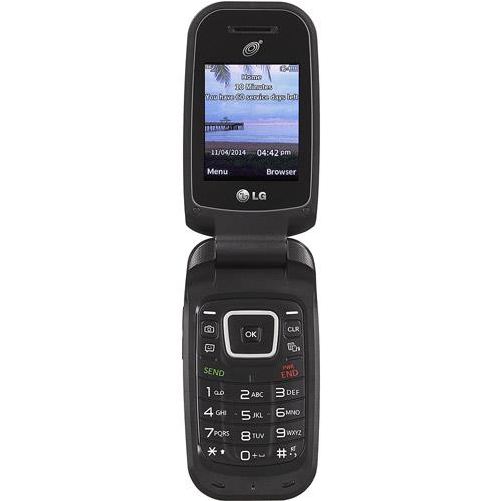 Auction - Net10 Lg 441g Gsm Handset, Black (1000x1000), Png Download