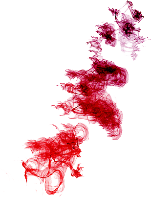 Red Smoke Png - Portable Network Graphics (320x424), Png Download