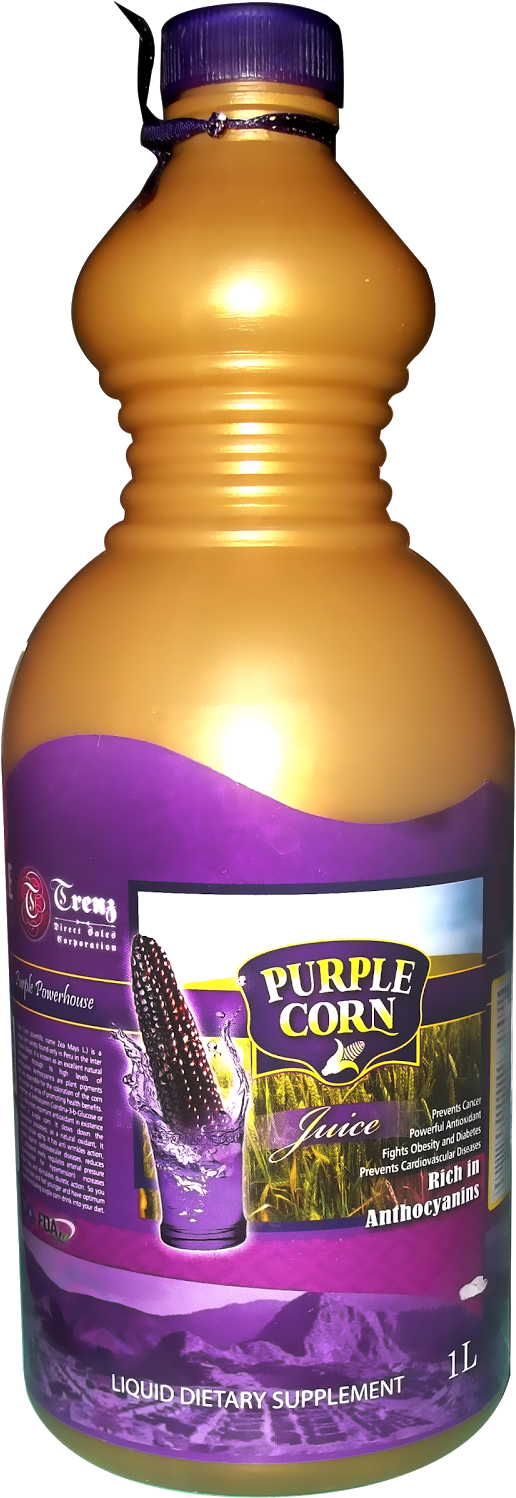 Purple Corn Juice - Purple Corn Juice Peru (625x1600), Png Download