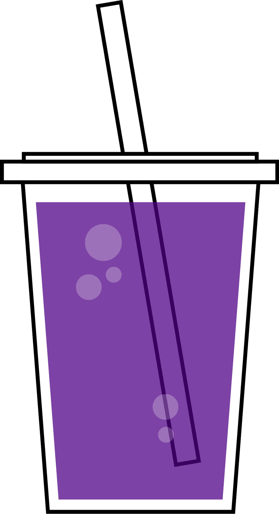 Purple Drink Clipart - Green Juice Clip Art (900x1656), Png Download