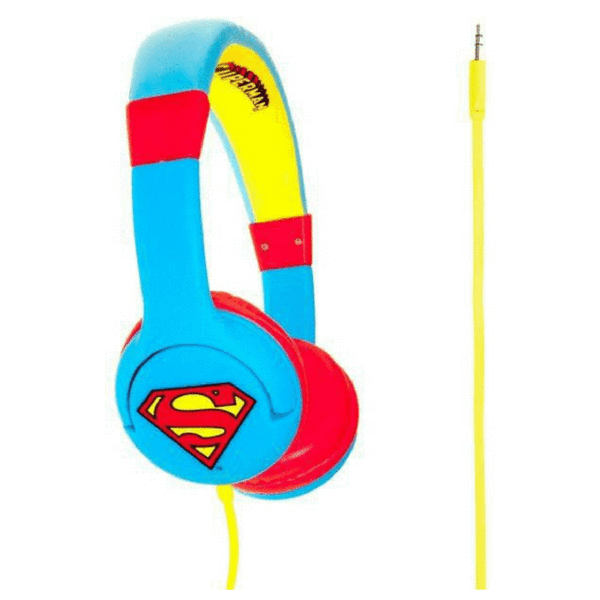 Kondor Superman "man Of Steel" Blue Children's Headphones - Superman Logo (600x600), Png Download