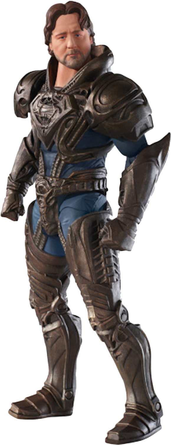 Russell Crowe Will Be Sporting Some Heavy-duty Armor - Mattel Man Of Steel Movie Masters: Jor-el (896x1600), Png Download