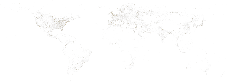 Sphere Earth Lights 01 Small - Sketch (750x375), Png Download