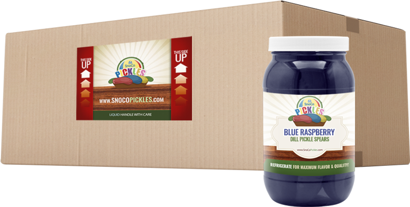 16ozblue Raspberry 12 Pack Case - Drink (1000x1000), Png Download