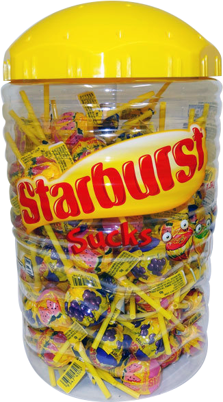 Starburst Sour Jellybeans - 14 Oz Bag (359x600), Png Download
