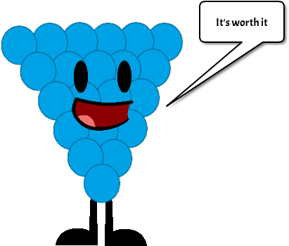 Blue Raspberry Growed Legs By Jared33 On Deviantart - Cartoon Blue Raspberry (620x451), Png Download