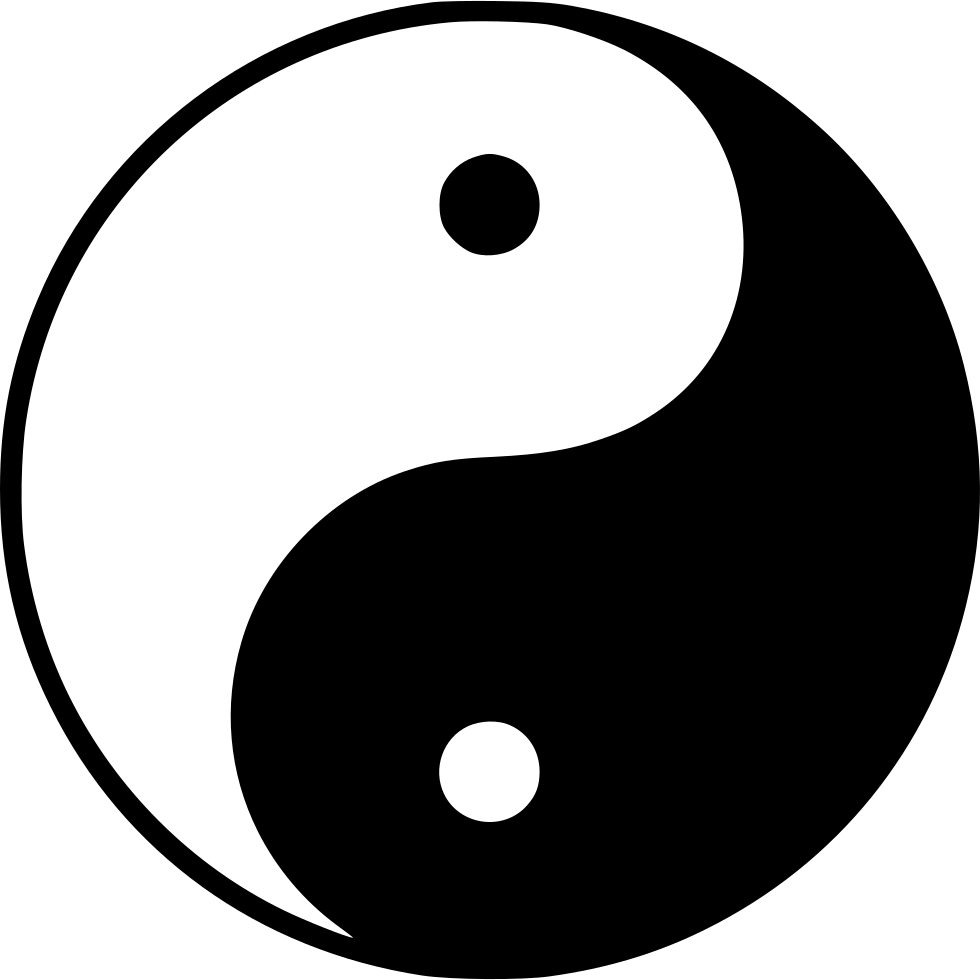 Yin Yang Worship Taoism Comments - Yin And Yang Jpg (980x980), Png Download