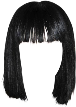 Katy Perry Medium Straight Casual Hairstyle With Blunt - Bangs Png (521x625), Png Download