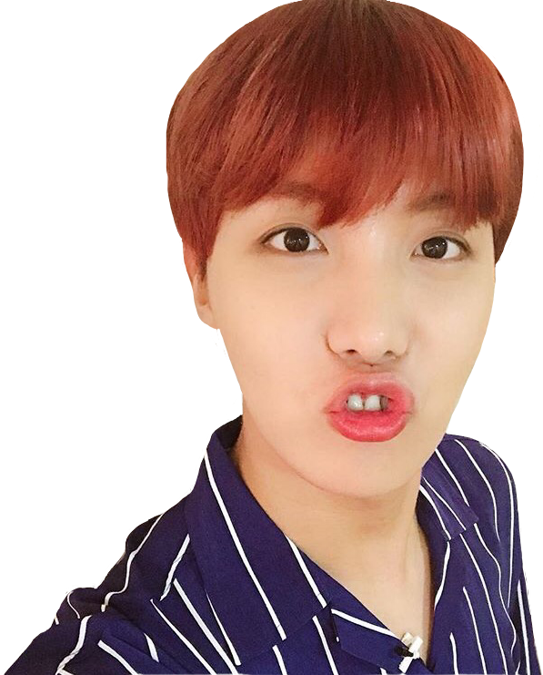 Jhope Drawing Bangs Clipart Free Library - Bts 2017 J Hope (597x741), Png Download