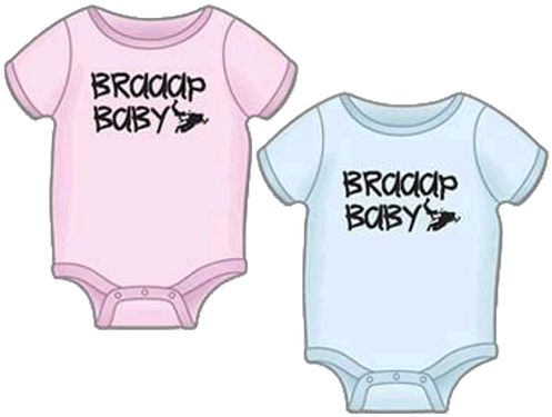The Baby "onesie" Now Comes In Pink With Black Graphics, - Child (498x498), Png Download
