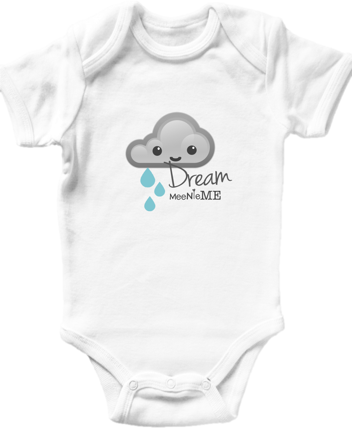 Meenieme Rain Cloud Baby Onesie From Www - Chicago (1125x1500), Png Download