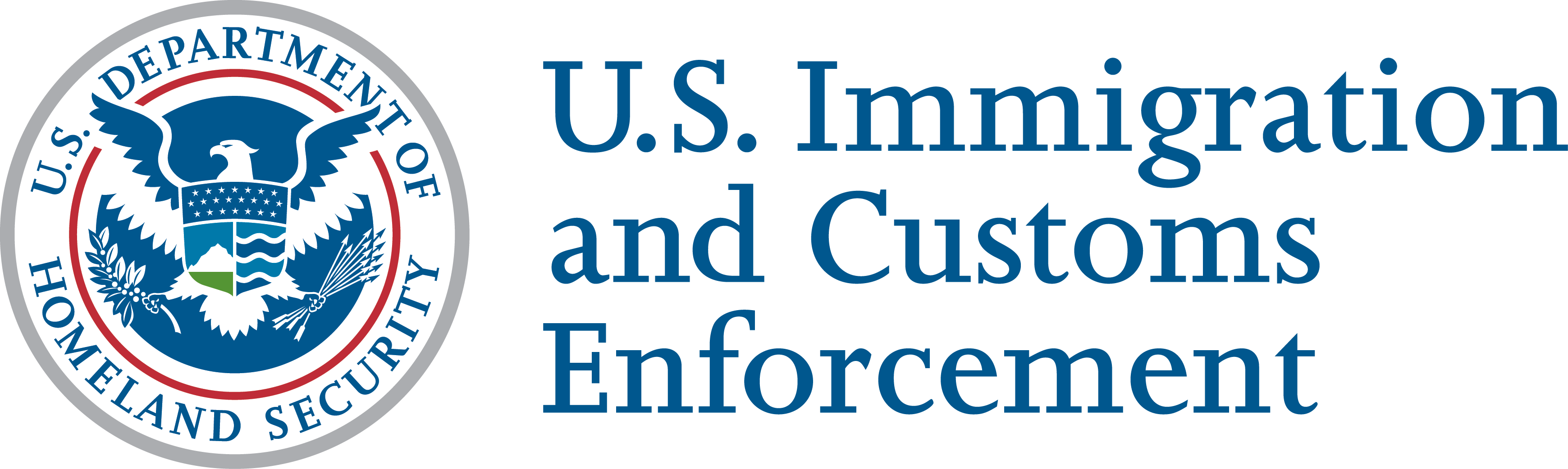 Major Cross-border Drug Tunnel Discovered South Of - Us Immigration And Customs Enforcement Logo (3479x1042), Png Download