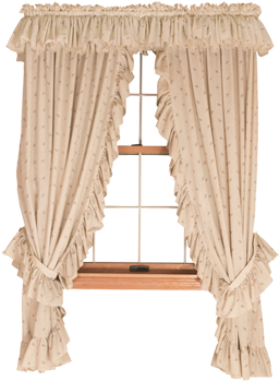 Curtains - Window (445x355), Png Download