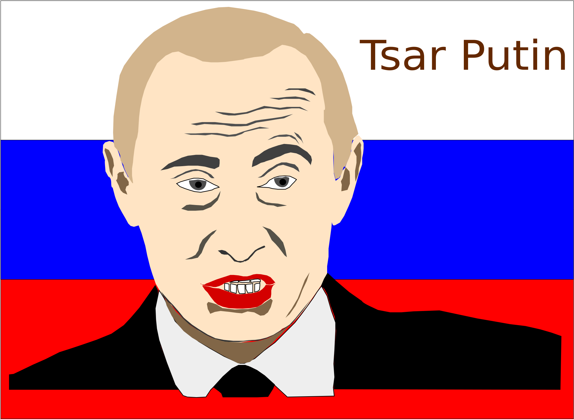 Big Image - Putin (2400x1697), Png Download