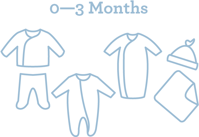 The Preemie Shopfor The Littlest Babies Who Need Clothes - 3 Men (667x526), Png Download