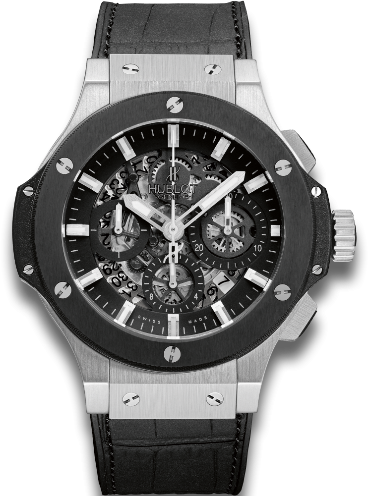 Hublot Big Bang Aero Bang Black Magic 44mm - Hublot Big Bang Unico (1000x1000), Png Download