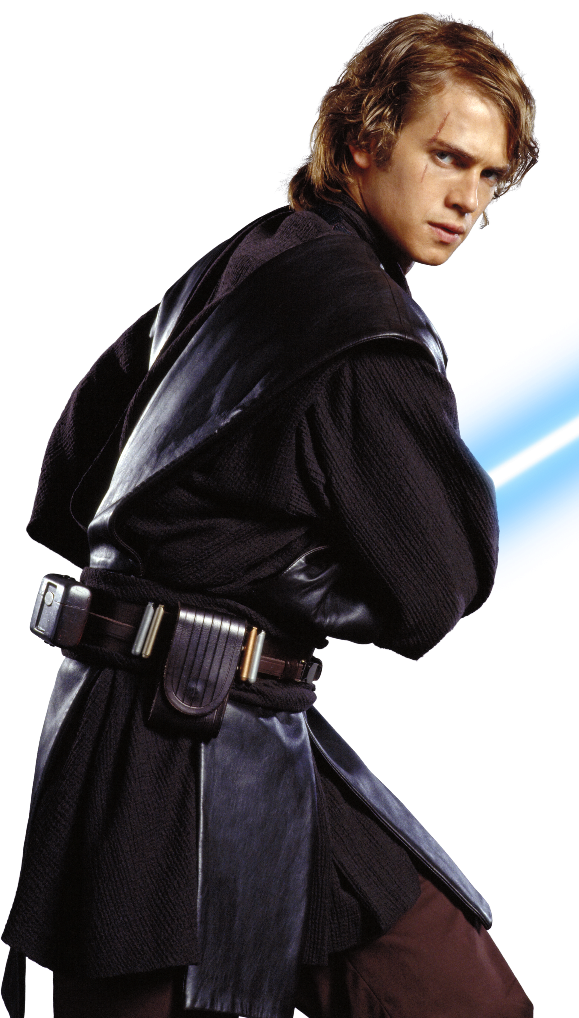 Composite Anakin Vs Sandman - Star Wars Anakin Png (1935x3400), Png Download